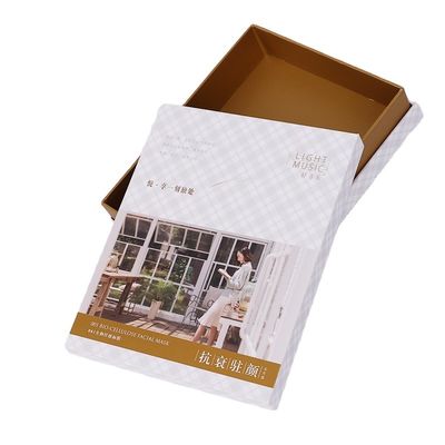 กล่องบรรจุภัณฑ์แฟนซีกระดาษแข็ง 1200gsm รีไซเคิลสำหรับบรรจุของขวัญ