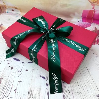 ถุงเท้าคริสต์มาส CMYK Magenta Gift Packing Boxes Corrugated Board