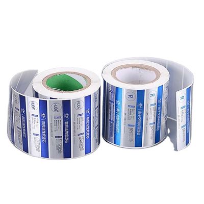 สติกเกอร์บรรจุภัณฑ์แบบกำหนดเองที่พิมพ์ด้วยตนเองกันน้ำ pantone