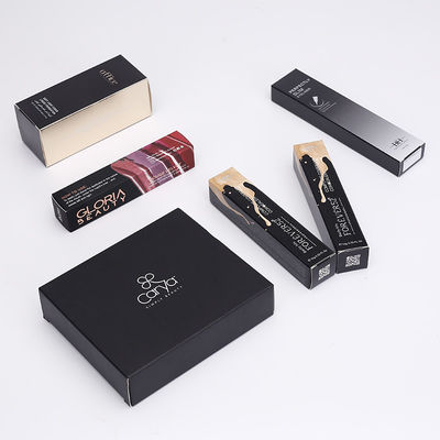 CMYK Lipstick C1S Art Paper กล่องบรรจุภัณฑ์เครื่องสำอางเป็นมิตรกับสิ่งแวดล้อม