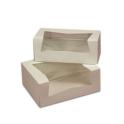 อาหารเกรด MDF EPE กล่องบรรจุภัณฑ์อาหารแบบกำหนดเองหน้าต่างพลาสติก