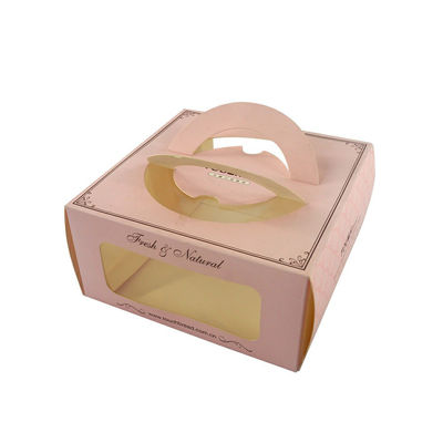 อาหารเกรด MDF EPE กล่องบรรจุภัณฑ์อาหารแบบกำหนดเองหน้าต่างพลาสติก