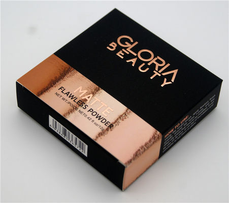 กล่องบรรจุภัณฑ์เครื่องสำอางกระดาษการ์ด 350gsm พร้อมฟิล์มสัมผัสนุ่ม