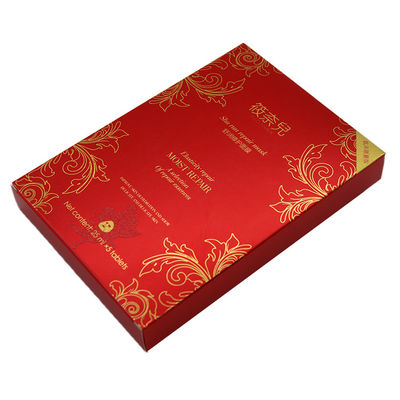 กล่องบรรจุภัณฑ์เครื่องสำอางกระดาษแข็ง 350gsm ทิ้งโลโก้ที่กำหนดเอง