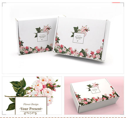 กระดาษแข็ง OEM CMYK แต่งหน้ากล่องของขวัญเครื่องประดับสำหรับการขนส่งทางเครื่องบิน