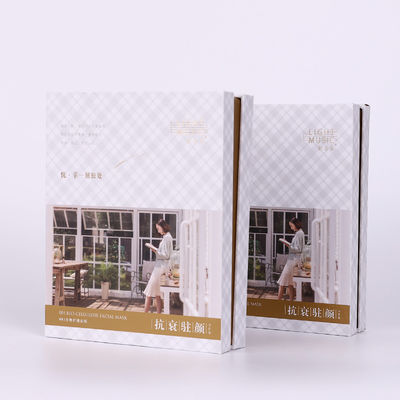 กล่องบรรจุภัณฑ์แฟนซีกระดาษแข็ง 1200gsm รีไซเคิลสำหรับบรรจุของขวัญ
