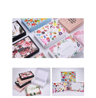 กล่องบรรจุภัณฑ์รีไซเคิล MDF แข็งลูกฟูก 200gsm สำหรับเครื่องสำอาง