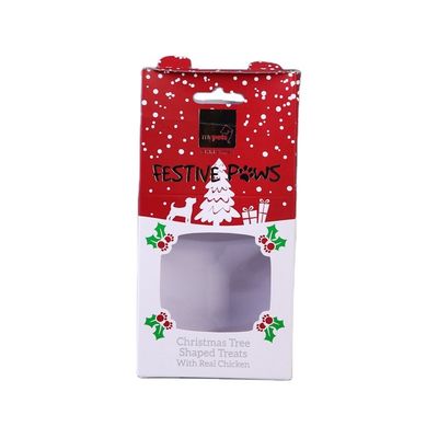 Creative Presentation Packaging CMYK Windowed Gift Boxes โลโก้ที่กำหนดเอง