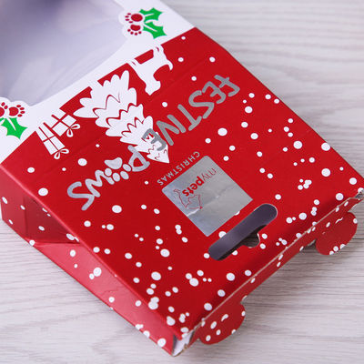 Creative Presentation Packaging CMYK Windowed Gift Boxes โลโก้ที่กำหนดเอง