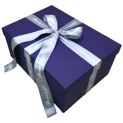 ถุงเท้าคริสต์มาส CMYK Magenta Gift Packing Boxes Corrugated Board