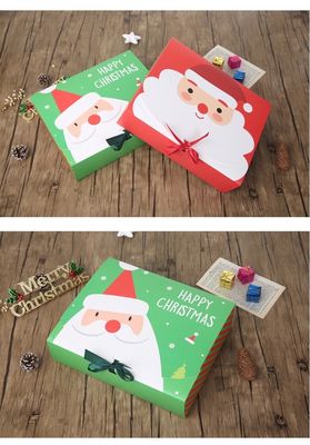 Universal C2S Art Paper กล่องบรรจุภัณฑ์เครื่องสำอางตกแต่งคริสต์มาส