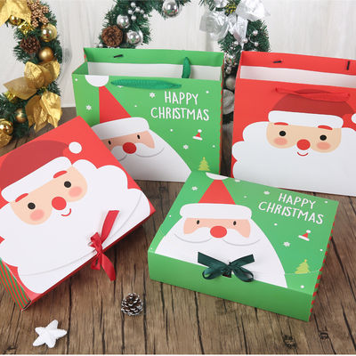 Universal C2S Art Paper กล่องบรรจุภัณฑ์เครื่องสำอางตกแต่งคริสต์มาส