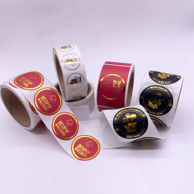 กาวไดคัท CMYK สติกเกอร์ฉลากโลโก้ Pantone พิมพ์แบบกำหนดเอง