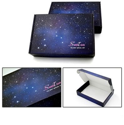 เครื่องประดับแฮนด์เมด 350 กรัมกล่องบรรจุภัณฑ์งานฝีมือการพิมพ์ PMS CMYK